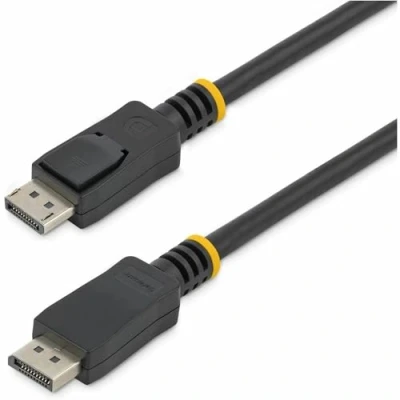 Image of StarTech.com 3ft (1m) DisplayPort 1.2 Cable 4K x 2K Ultra HD VESA Certified DP to for Monitor Video/Display Cord Latching Connectors (DISPLPORT3L)