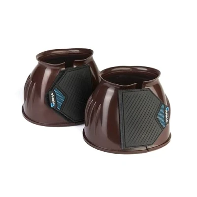 Image of Shires ARMA Gloss Over Reach Boots Cob Brown