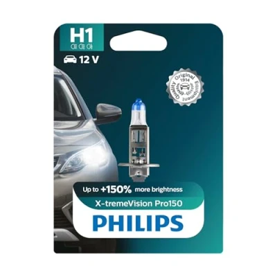 Image of 5742673 Light Bulbs PHILIPS 12258XVPB1 H1 12V 55W P14.5s Halogen FORD: FOCUS 3 Turnier, 2, 3, AUDI: A6 C6 Saloon, A1 Sportback, TT Coupe
