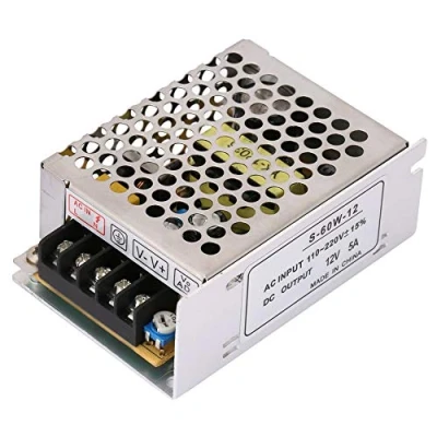 Image of Oumefar DC 12V Universal Voltage Converter Regulated Switch Power Supply AC 100V 240V 5A 60W for LED