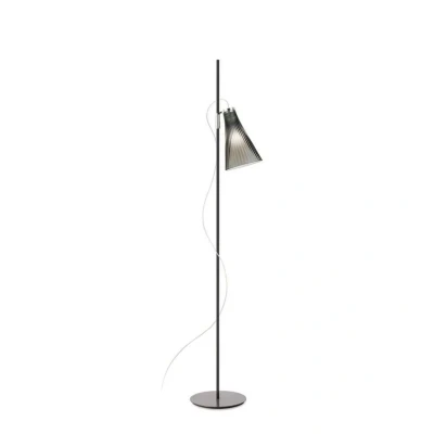 Image of Kartell K Lux Floor Lamp Black/Smoke