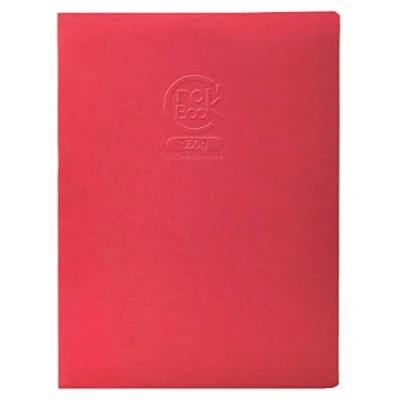 Image of Clairefontaine 60338C Crok&#039;Book Quilted Notebook 20 Sheets White Drawing Paper 17x22 cm 160g Portrait Format Random Colour of Covers Pack 10