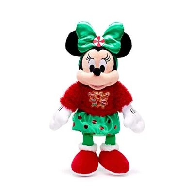 Image of OfficialDisney Disney Minnie Mouse Christmas Xmas 2020 Soft Plush Toy Doll 45cm