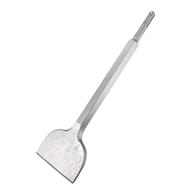 Image of HPMAISON Chisel SDS Plus, 280mm*75mm Plus Wide Flat Chisels, Hammer Drill Chisel, Tile for Masonry, Brick, Concrete, Artficial Stone, Granite, Ceramic &amp; Floor Tiles