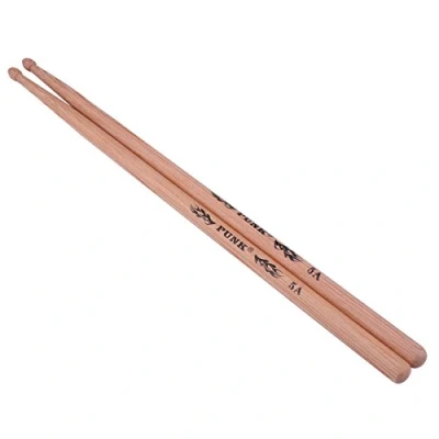 Image of Professional Drum Sticks 5A Hickory Wood Drumsticks Musical Instruments One Pair
