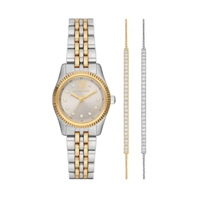 Image of Michael Kors Women&#039;s Analog Quartz Watch with Stainless Steel Strap MK4815SET