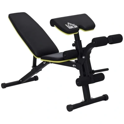 Image of HOMCOM Multi Functional Dumbbell Weight Bench Adjustable Sit Up Stand for Home Gym