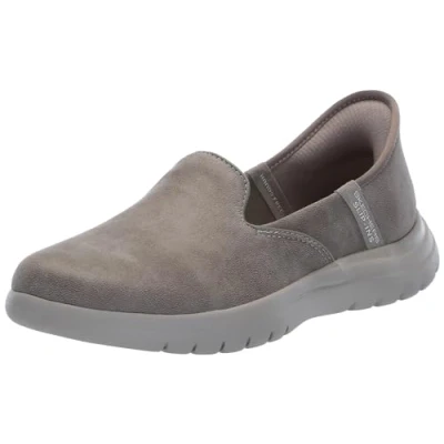 Image of Skechers Women&#039;s ON The GO Flex Captivating Sneaker, Taupe, 4 UK