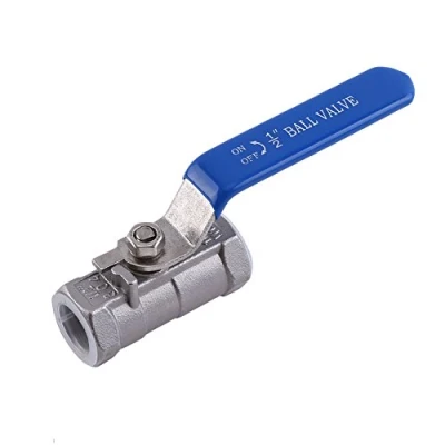 Image of Stainless Steel Ball Valve SUS304 Thread Pipe (1 way DN15 1/2&quot;)