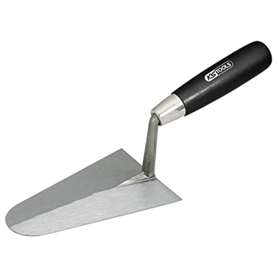 Image of KS Tools 144.0112 Gauging trowel, round, 180mm, with wood handle