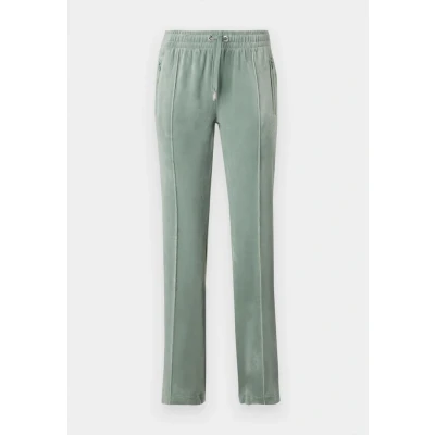 Image of Juicy Couture TINA Track Pants WITH Diamante Branding Tracksuit bottoms, Women&#039;s, Size: XXS, Light green