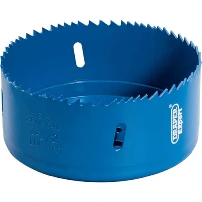 Image of Draper HSS Bi metal Holesaw Blade, 114mm