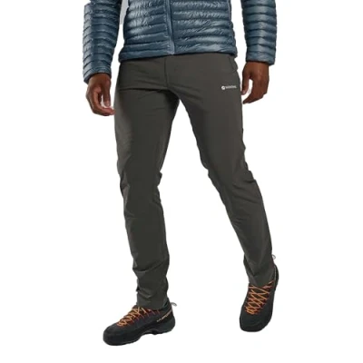Image of Montane Men&#039;s Dynamic Lite Pants Reg Leg Slate 34, Multicoloured