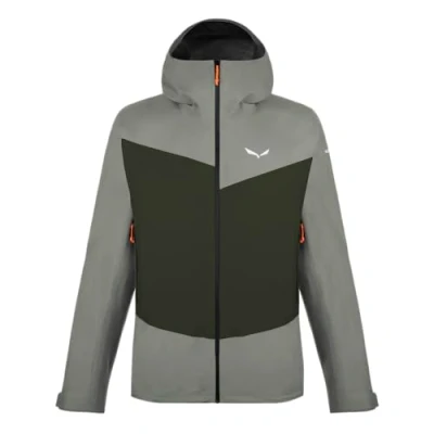 Image of Salewa Mens Puez Gore tex Paclite Jacket, Dark Olive/5130, XXL EU