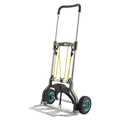 Image of wolfcraft TS 850 Offroad Transport System I 5503000 The robust hand truck for gardens and outdoor terrain