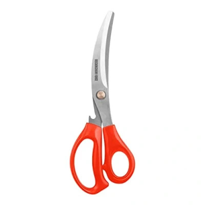Image of Rockingham Forge KS 21245R 9.25cm Poultry Shears, Red