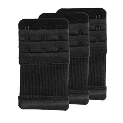 Image of SAMGU 3 Hook Bra Extender Women&#039;s Elastic Stretchy Extension Strap