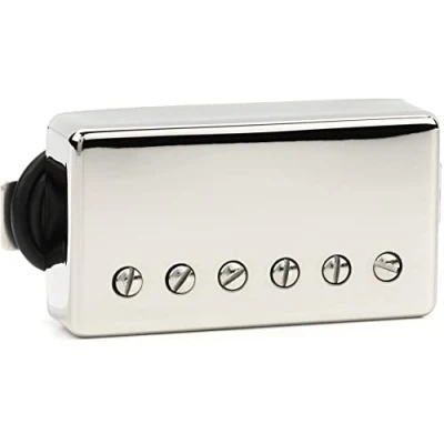 Image of Seymour Duncan SSH PG 1B Ncov SHPG D150 Pearly Gates Bridge Position Cover Nickel