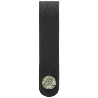 Image of Ortega Guitars Vegan Strap Connector for Guitar and Ukulele Series Black (CONNECT BK)