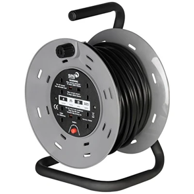 Image of SMJ 25m 4G Extension Reel on Metal Frame