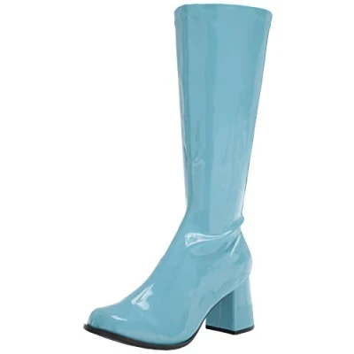 Image of Ellie Shoes Women&#039;s Gogo Fashion Boot, Blue, 6 UK