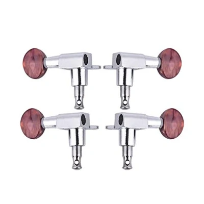 Image of Ukulele Tuning Pegs,Durable Zinc Alloy 2L2R String Tuners Machine Head Pegs Locking SetUkri accessoriesUkulele accessories