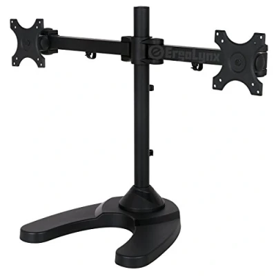 Image of Ergolynx Dual VESA Monitor Arm Stand Desk Mount LCD LED TV Display 2 Twin Screen