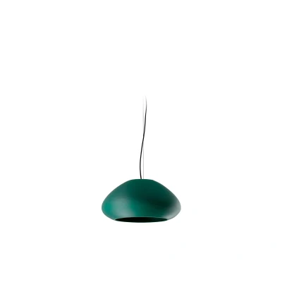 Image of Mar 26cm Dome Pendant Ceiling Light Green