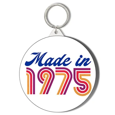 Image of Gift Insanity MADE IN 1975 45mm Keyring