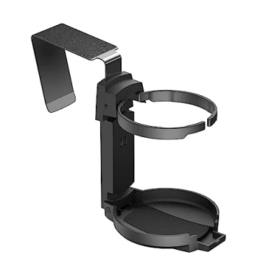 Image of LITTLEMOLE Car Cup Holder, Vehicle Door Foldable Drink Holder for Truck Interior