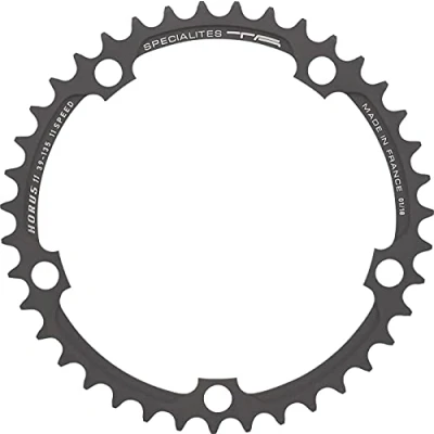 Image of Spécialités TA Horus Campagnolo 11 Speed 135PCD Chainring, Black, 39T Inner
