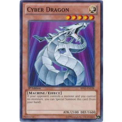 Image of Yu Gi Oh! Cyber Dragon (BP01 EN138) Battle Pack: Epic Dawn 1st Edition ...