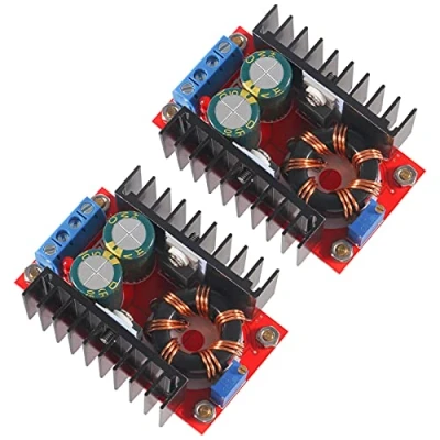 Image of 2Pcs 150W DC Step Up Boost Converter Module Voltage Adjustable 10 32V to 12 35V Power Supply Buck Interface Charger Inverters Board