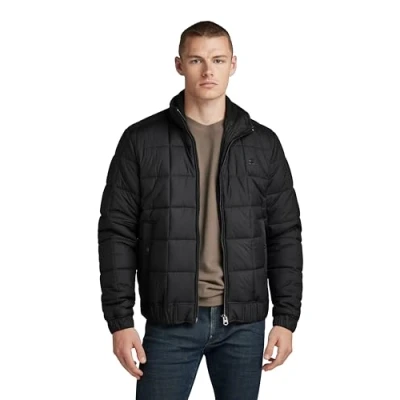 Image of G STAR RAW Men&#039;s Meefic quilted jkt, black (dk D23965 B958 6484), S