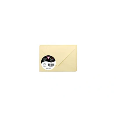 Image of Clairefontaine Ref 5840C Pollen Envelopes (Pack of 20) 75 x 100mm Sized, 120gsm Paper, Gummed Seal, Inkjet &amp; Laser Printer Compatible, Acid Free Tawny