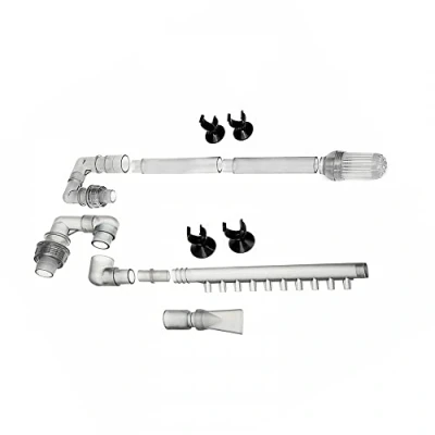 Image of DONGKER Aquarium Water Inflow Outflow Tube,Fish Tank Canister Filter Inlet Outlet Hoses for 12/16Aquarium Hose HW 603B/602B,E250/300/600,CF600/800