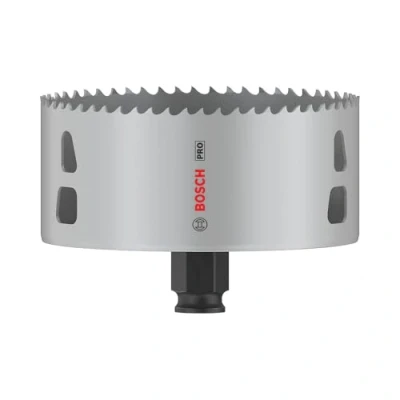 Image of Bosch 1x PRO Multi Material Power Change Plus Hole Saw (for Softwood, Drywall, Ø 108 mm, Professional Accessory Rotary Drill/Drivers)