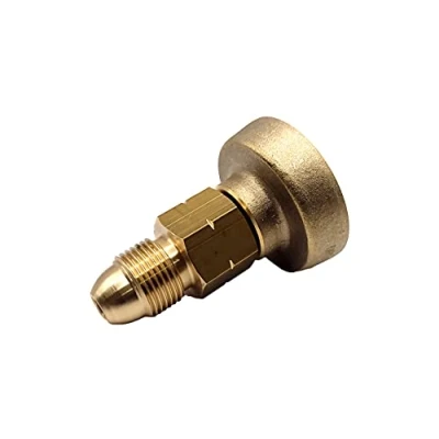 Image of GOMET LPG GPL DISH Adapter to UK POL Propane Gas Bottle Refill Adaptor Filler