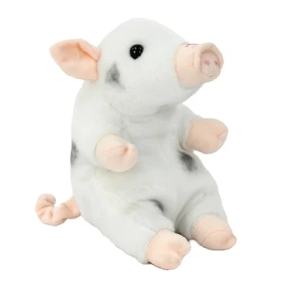 Image of Living Nature Baby Juliana Piglet Stuffed Animal Plush Toy Fluffy And Cuddly Farm Soft Gift for Newborns Babies Naturli Eco Friendly