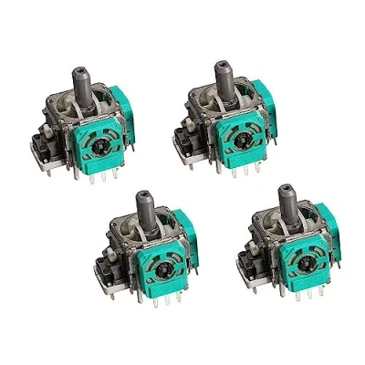 Image of 4x Alps Analog Joystick Rocker Replacement Parts, Compatible with Xbox One &amp; Series SX Wireless Controllers