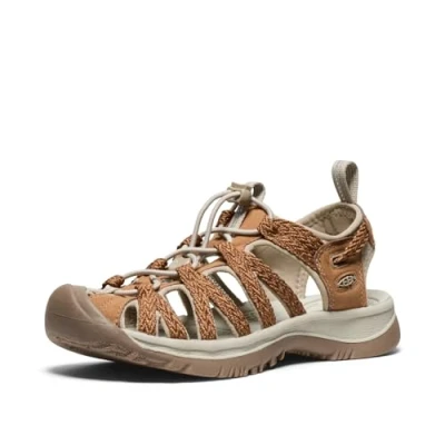 Image of KEEN Women&#039;s Whisper Sandals, Chipmunk/Plaza Taupe, 4 UK