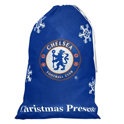 Image of Chelsea FC Jumbo Christmas Gift Stocking Present Sack