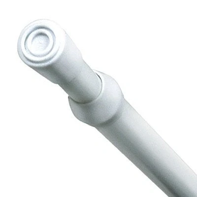 Image of Speedy Aluminium Extendable Tension Rod, White, 200 250 Cm for net curtains and voiles