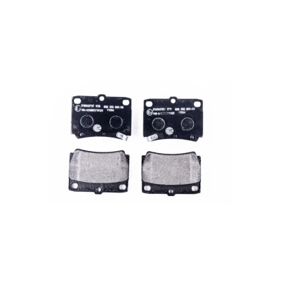 Image of 7602D733 Brake pad set HELLA 8DB 355 009 501 with acoustic wear warning MITSUBISHI: Pajero Sport 1 SUV, / Shogun III Off Road
