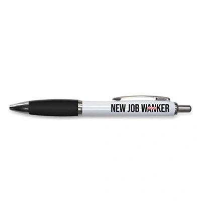 Image of Tongue in Peach Funny Novelty Push Pen Gift Ballpoint Pens Work Colleague Leaving Present New Job W Joke Stationary BLACK PP64