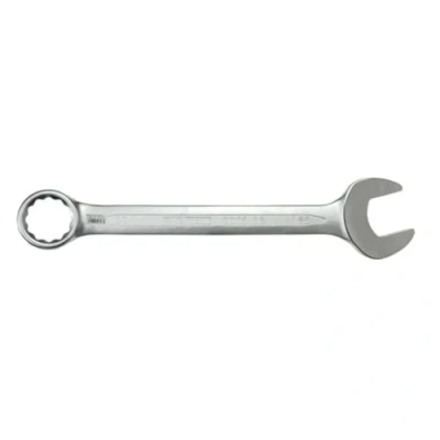 Image of Teng Tools 55mm Metric Combination Open and Box End Spanner Wrench 600555, Silver