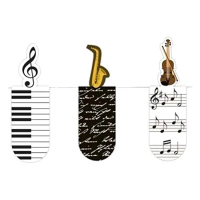 Image of moses. 31122 Magnetic Bookmark Music Set of 3 Bookmarks Charming Illustrated
