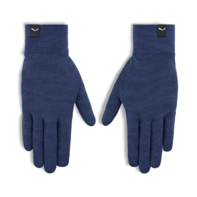 Image of Salewa Cristallo Liner Gloves, Blue, XS