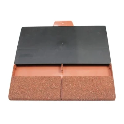 Image of Klober UNI Plain Tile Vent Hedgerow Brown