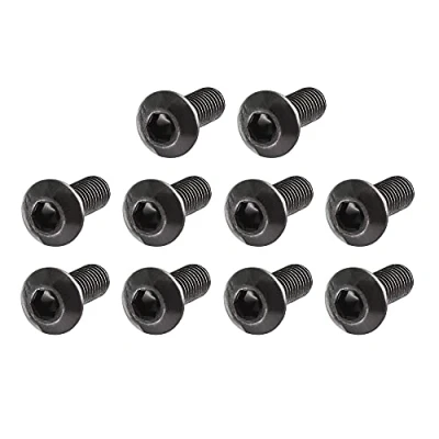 Image of Sourcingmap M3x8mm Thread Button Head Hex Socket Cap Screw Bolt 100pcs